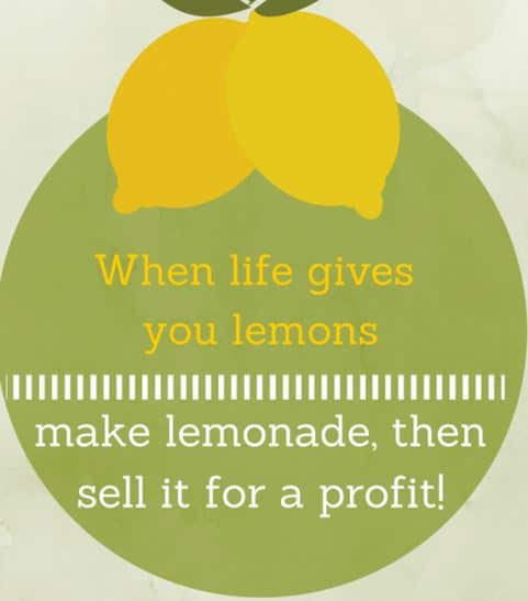 When Life Gives You Lemons, Don’t Just Make Lemonade!