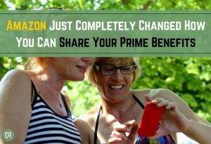Amazon changed how you can share your prime benefits