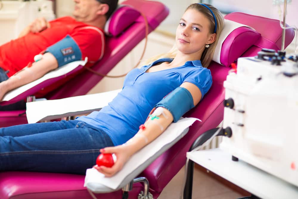Earning extra income by donating plasma